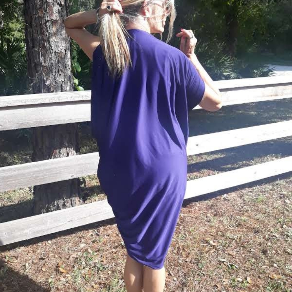 '80s Grecian Open Front Tunic Small To Medium - image 2